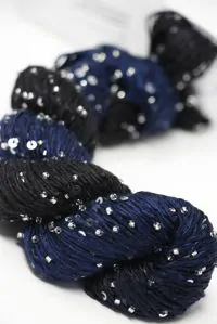 artyarns beaded silk with sequins light