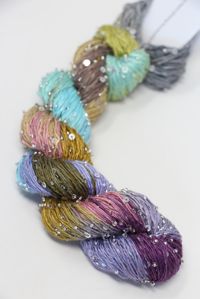 artyarns beaded silk with sequins light