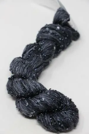 Artyarns BEADED SILK AND SEQUINS LIGHT | 2246 Black Tonal (Gunmetal)