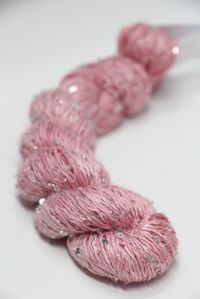 artyarns beaded silk with sequins light