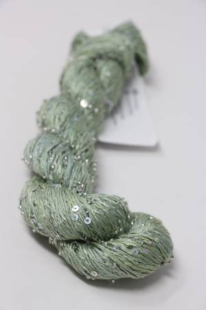 Artyarns BEADED SILK AND SEQUINS LIGHT | 234 New Leaf (Silver)