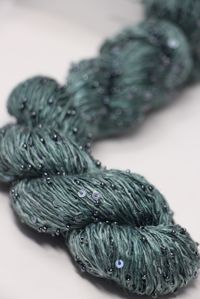 artyarns beaded silk with sequins light