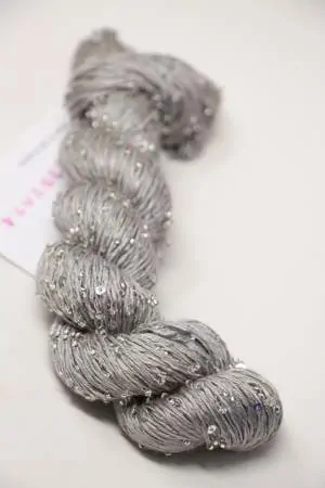 Artyarns BEADED SILK AND SEQUINS LIGHT | Steel 344 (Silver)