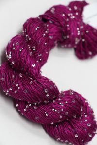 artyarns beaded silk with sequins light