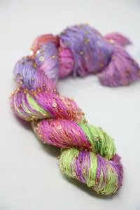 artyarns beaded silk with sequins light 501 Bonnard (Gold)
