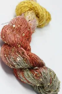 artyarns beaded silk with sequins light