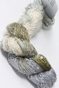 artyarns beaded silk with sequins light