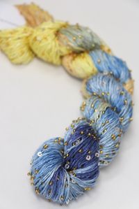 artyarns beaded silk with sequins light