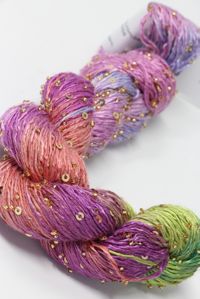artyarns beaded silk with sequins light