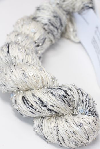 Artyarns BEADED SILK AND SEQUINS LIGHT | 601 Pinto (Silver)