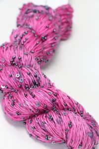 artyarns beaded silk with sequins light