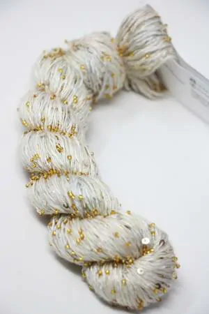 Artyarns BEADED SILK AND SEQUINS LIGHT | Stepping Stones (702) (Gold)