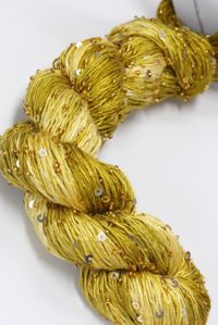 artyarns beaded silk with sequins light