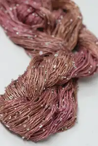 artyarns beaded silk with sequins light