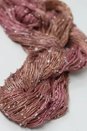 Artyarns BEADED SILK AND SEQUINS LIGHT | H10 Rose Ombre (Silver)