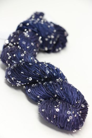 Artyarns BEADED SILK AND SEQUINS LIGHT | H21 Inky Blues (Silver)
