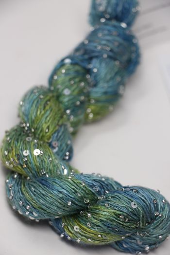 Artyarns BEADED SILK AND SEQUINS LIGHT | H34 Paradise (Silver)