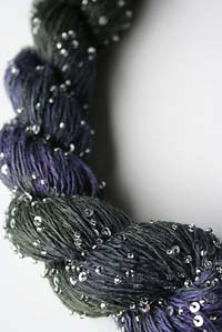 artyarns beaded silk with sequins light