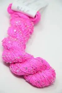 artyarns beaded silk with sequins light N22B