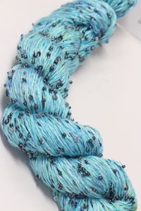 artyarns beaded silk with sequins light