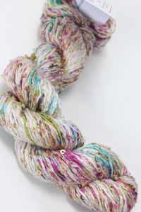 artyarns beaded silk with sequins light