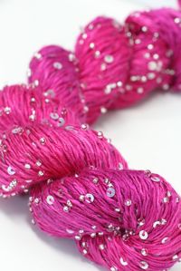 artyarns beaded silk with sequins light