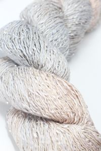 beaded silk with sequins light