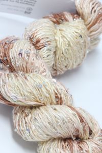 Artyarns BEADED SILK AND SEQUINS LIGHT | H27 Cake (Silver)