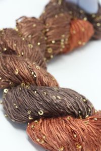 artyarns beaded silk with sequins light