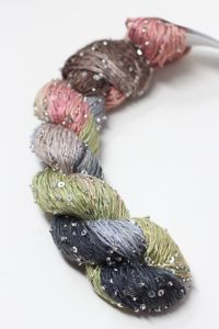 artyarns beaded silk with sequins light