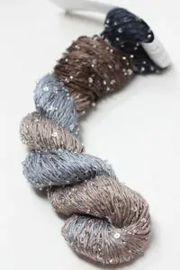 artyarns beaded silk with sequins light