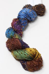 artyarns beaded silk with sequins light