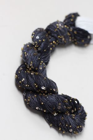 Artyarns BEADED SILK AND SEQUINS LIGHT | 2246 Black (Gold)