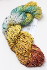 artyarns beaded silk with sequins light