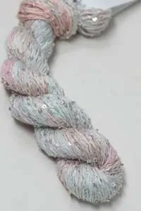 artyarns beaded silk with sequins light