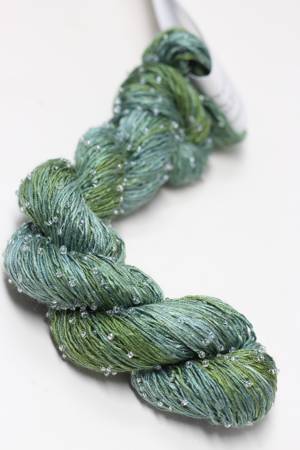 Artyarns BEADED SILK AND SEQUINS LIGHT | 704 Grassy Greens Ombre