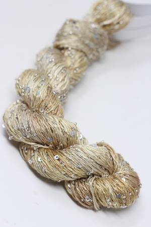 Artyarns BEADED SILK AND SEQUINS LIGHT | 712 Golds Gradient Ombre (Silver)