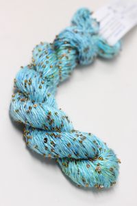 artyarns beaded silk with sequins light