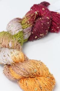 artyarns beaded silk with sequins light