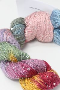 artyarns beaded silk with sequins light