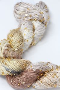 artyarns beaded silk with sequins light