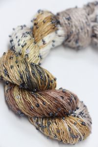 artyarns beaded silk with sequins light