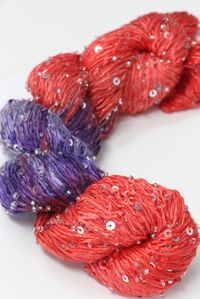 artyarns beaded silk with sequins light