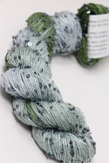 Artyarns BEADED SILK AND SEQUINS LIGHT | 139 Sage Blue (Gunmetal)