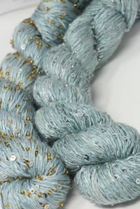 artyarns beaded silk with sequins light