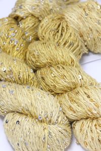 artyarns beaded silk with sequins light
