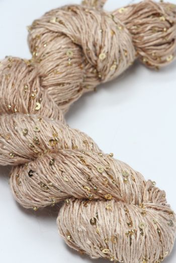 Artyarns BEADED SILK AND SEQUINS LIGHT | 2321 Toasted Almond (Gold)