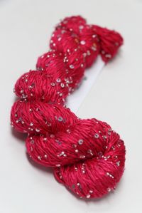 artyarns beaded silk with sequins light