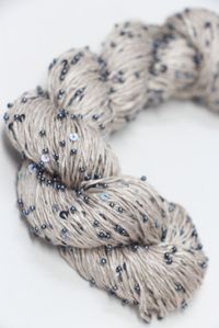 artyarns beaded silk with sequins light