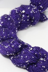 artyarns beaded silk with sequins light